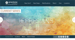 Desktop Screenshot of graystonechurch.com